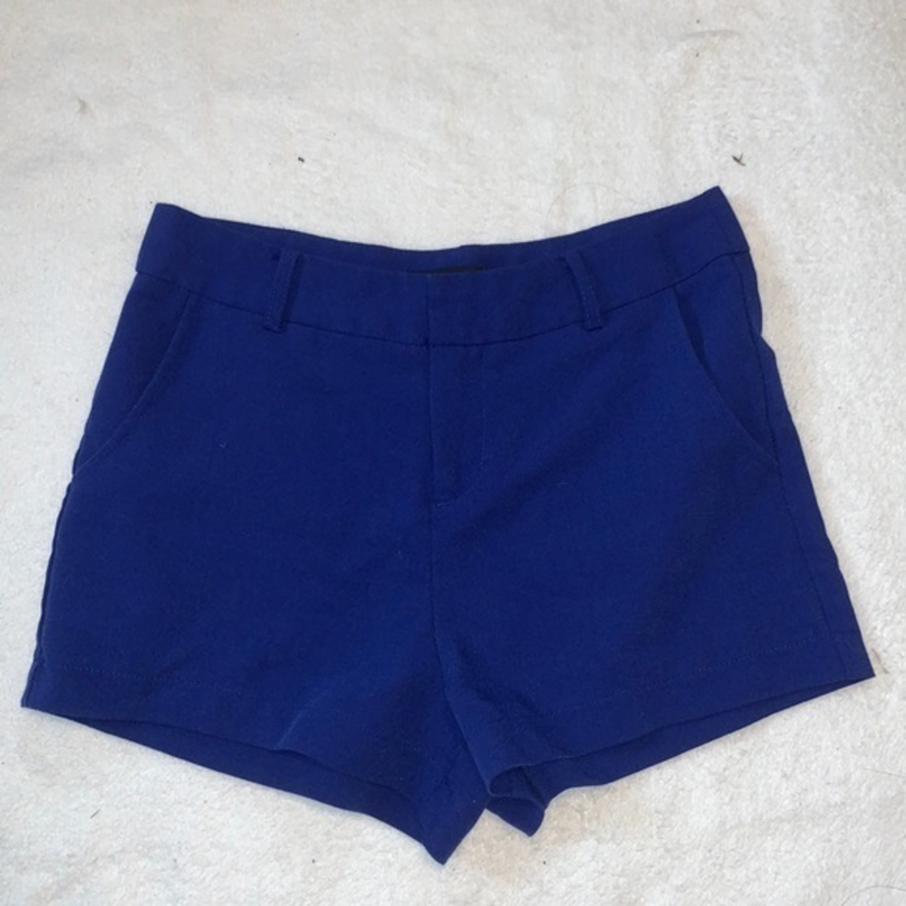 Blue shorts